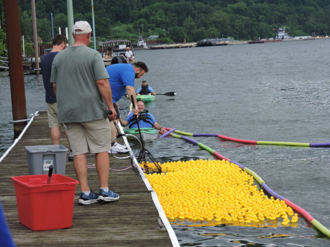 A ducky day in Wellsburg as part of annual Duck Derby